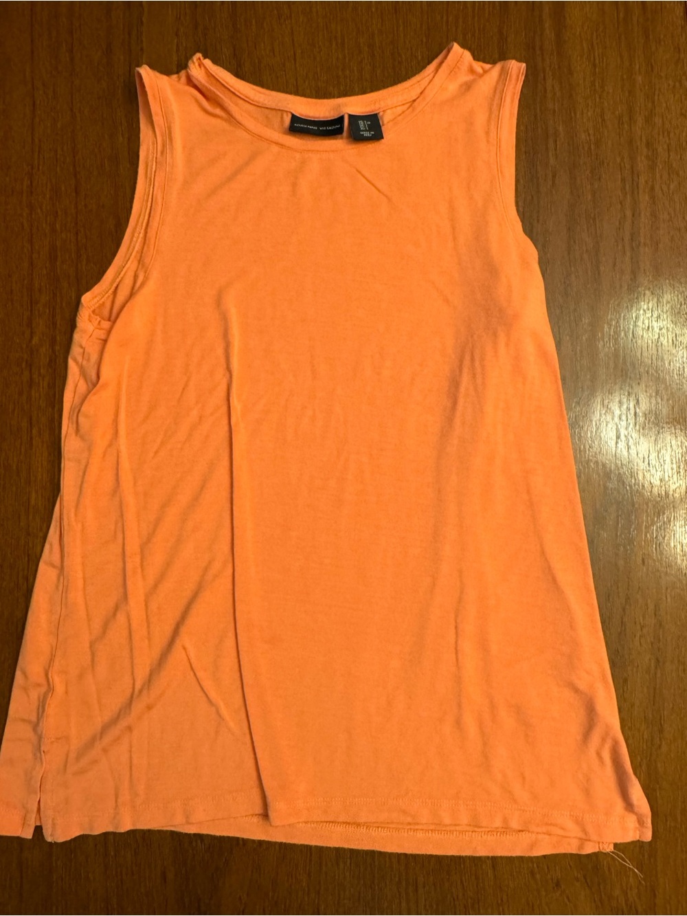 Sleeveless PeachTank Top - Women's Casual Long Top